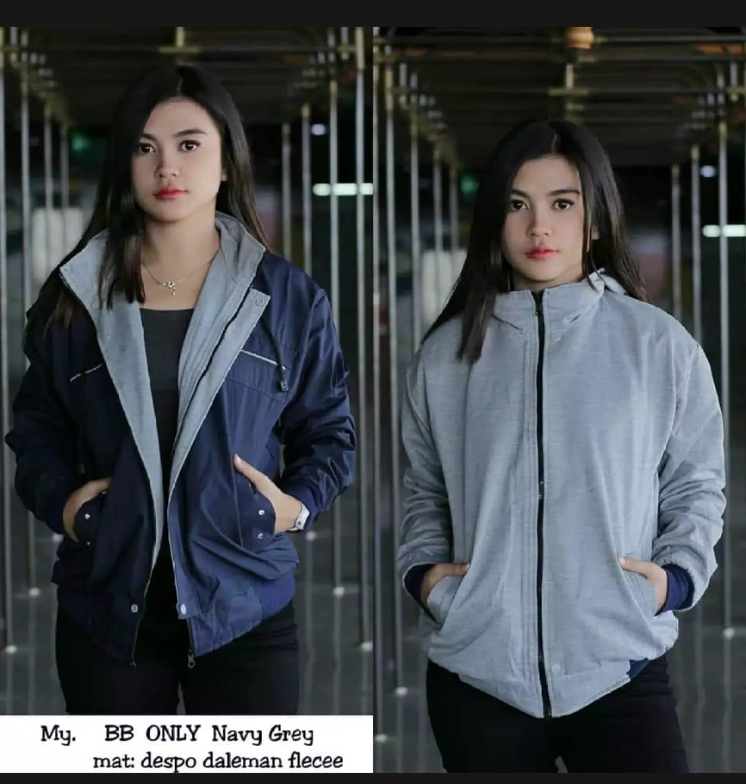 JAKET BOLAK BALIK WANITA - BB ONLY - FASHION JAKET WANITA