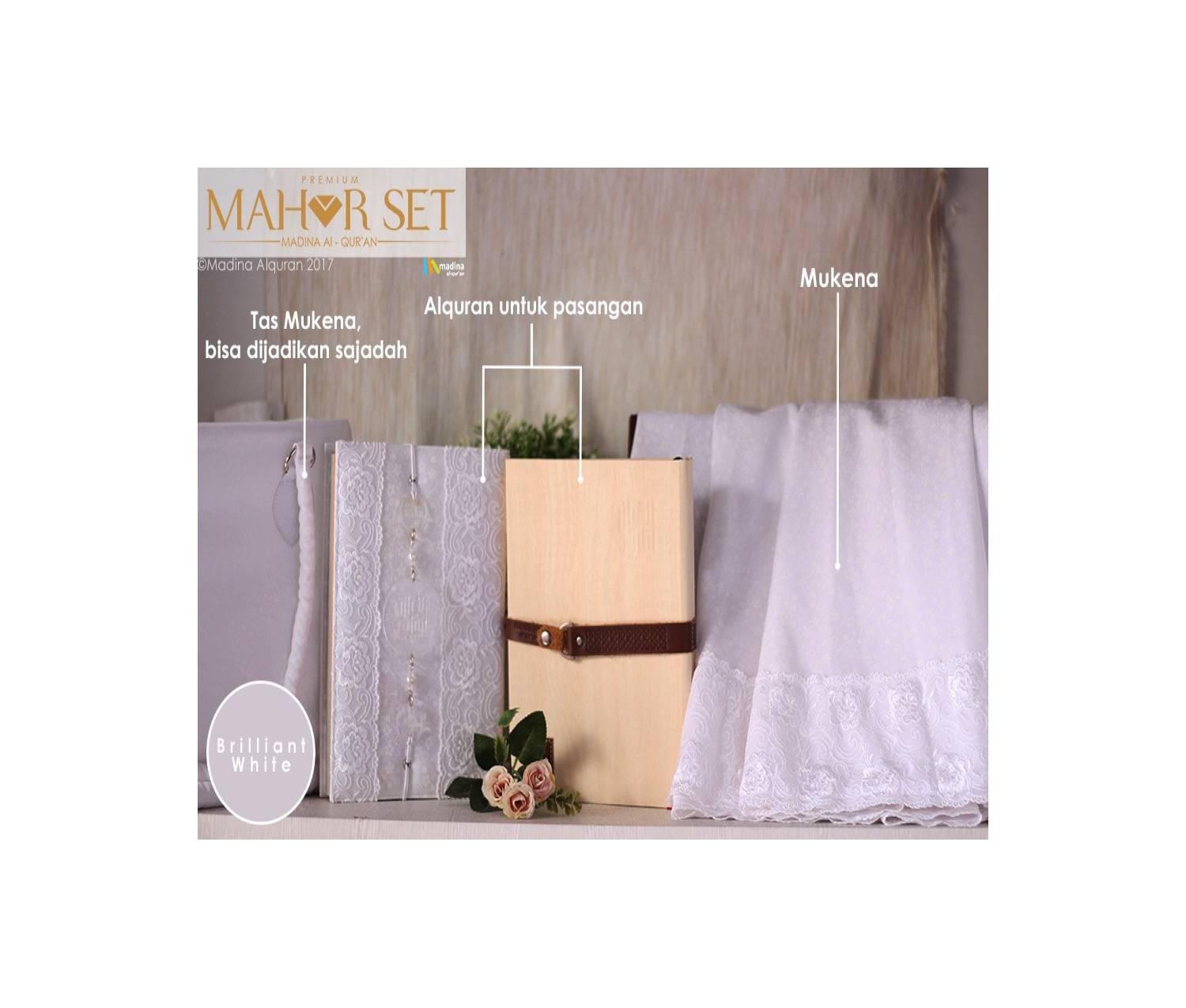 PREMIUM MAHAR SET BY MADINA MUKENA ALQURAN ELEGANT AKAD NIKAH