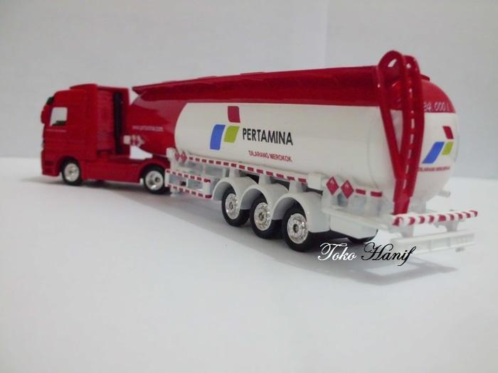 PROMO Diecast Miniatur Replika Truck Tanki Pertamina B TERLARIS BERKUALITAS