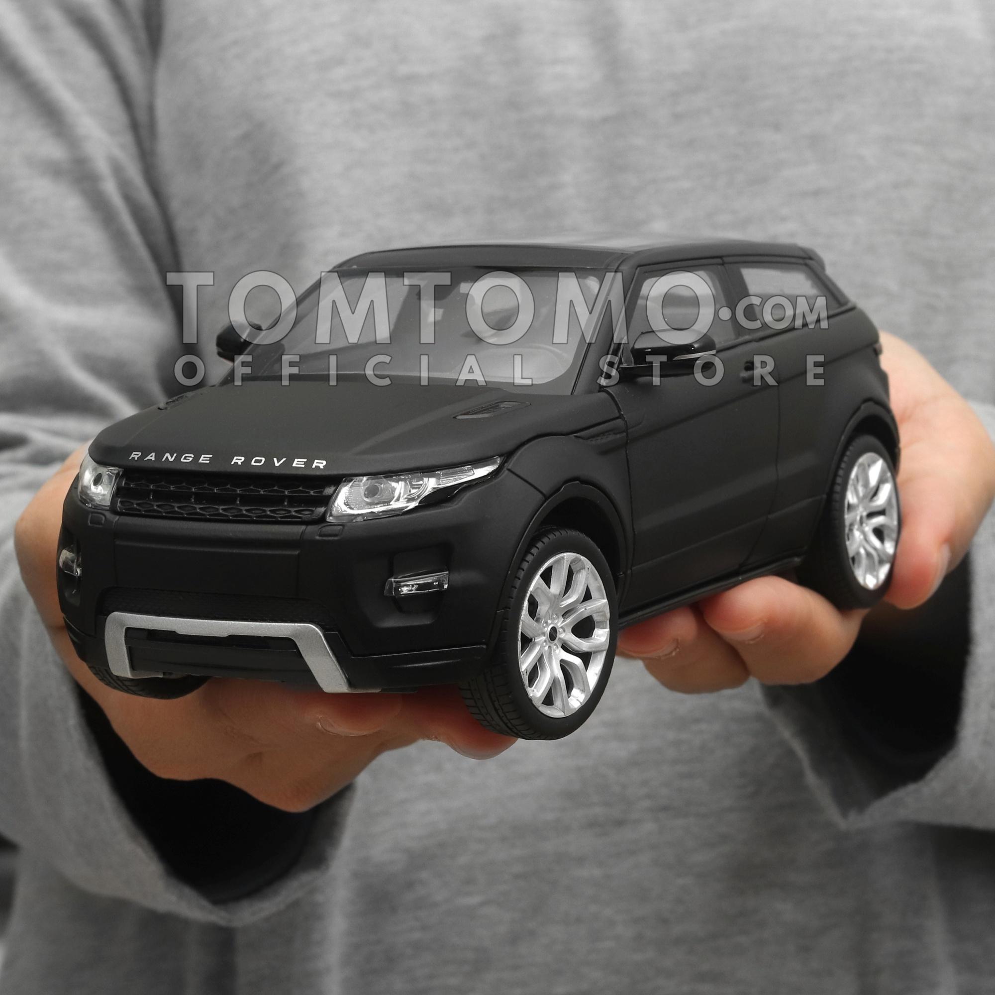 Land Range Rover Evoque Tomtomo Diecast Miniatur Mobil Mobilan SUV Jip Jeep Kado Ultah Mainan Anak Cowok Laki Aksesoris Dashboard