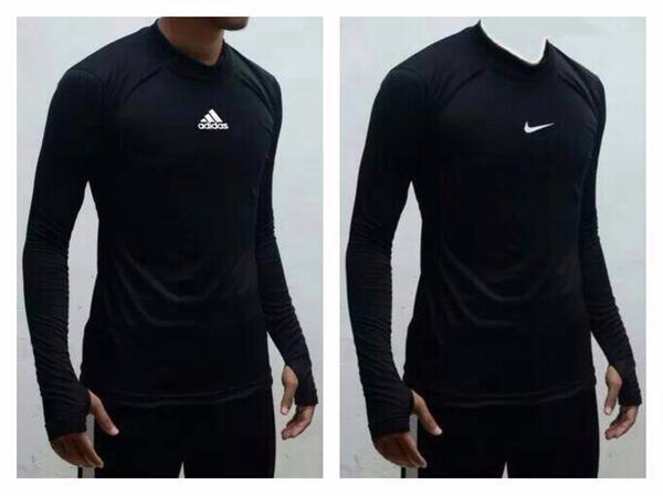 Best Seller - Manset Baselayer NIKE Thumbhole Lengan Panjang HITAM