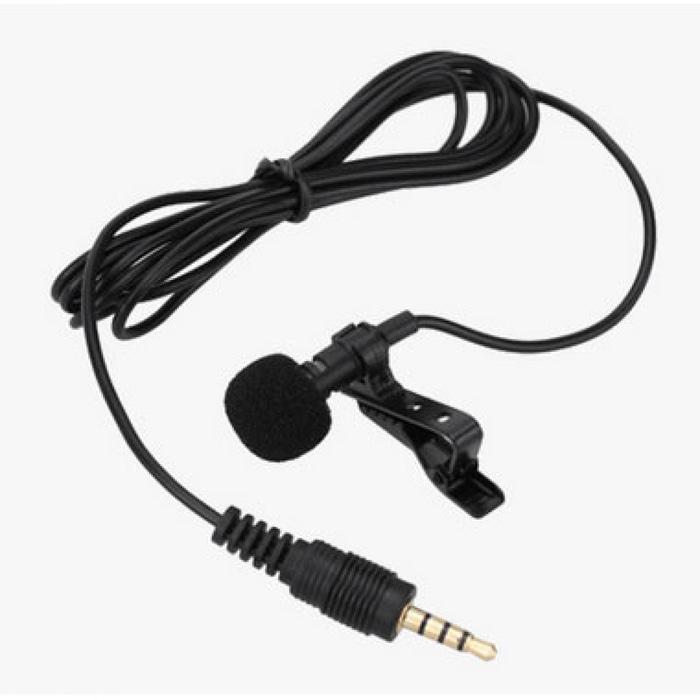 Baru Deluxe 3.5mm Microphone with Clip Smartphone Laptop Tablet Tab PC HP