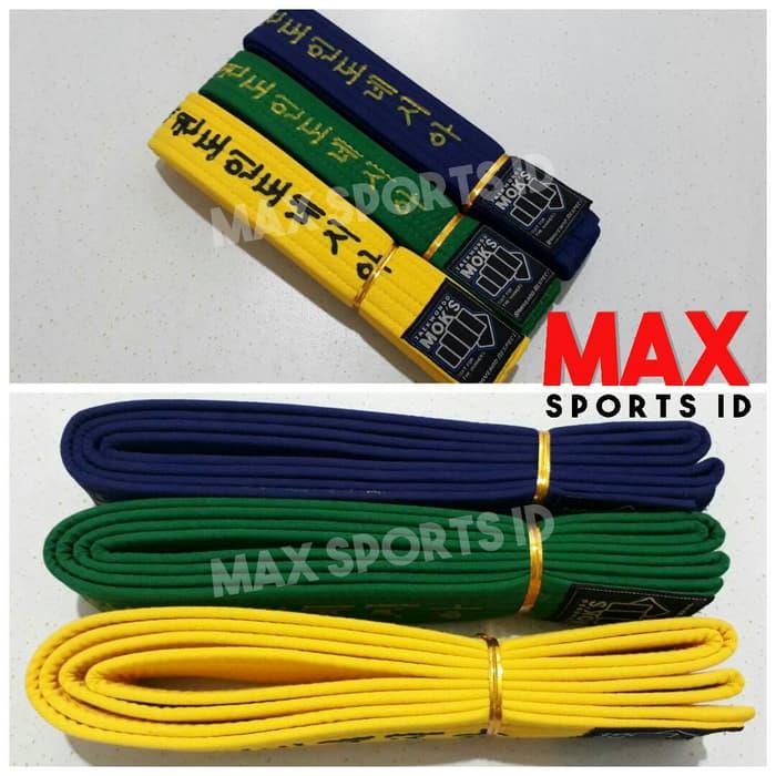 ASLI!!! Sabuk Taekwondo Pemula Moks Deluxe - u2f8LU
