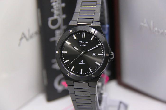 AZARIA'- ALEXANDRE CHRISTIE AC 8562 FULL BLACK SHAPIRE WANITA ORI