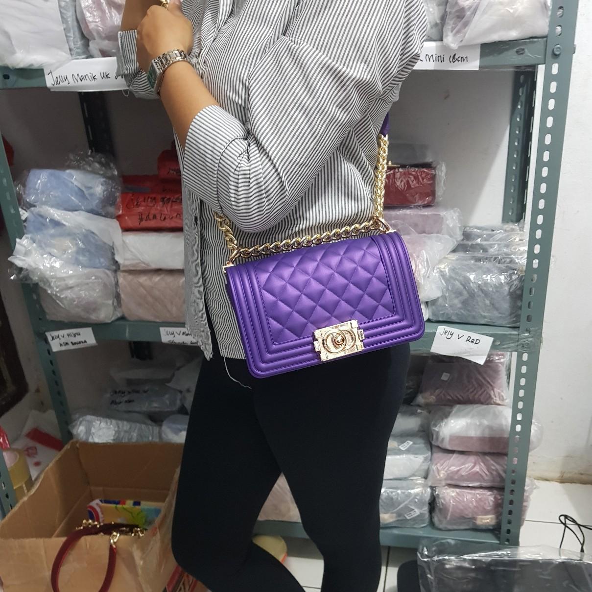 tas Jelly matte boy mini free syal+boneka tas jely matte boy 20cm kualitas super kotak