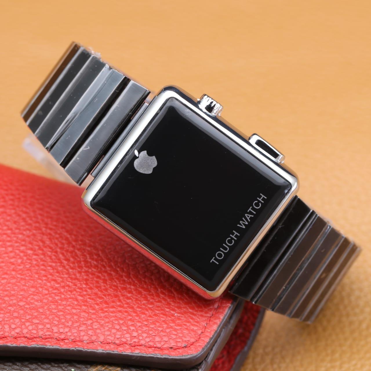 Jam Tangan Wanita Digital Kotak Layar Sentuh Apple / Watch Digital Apple 2