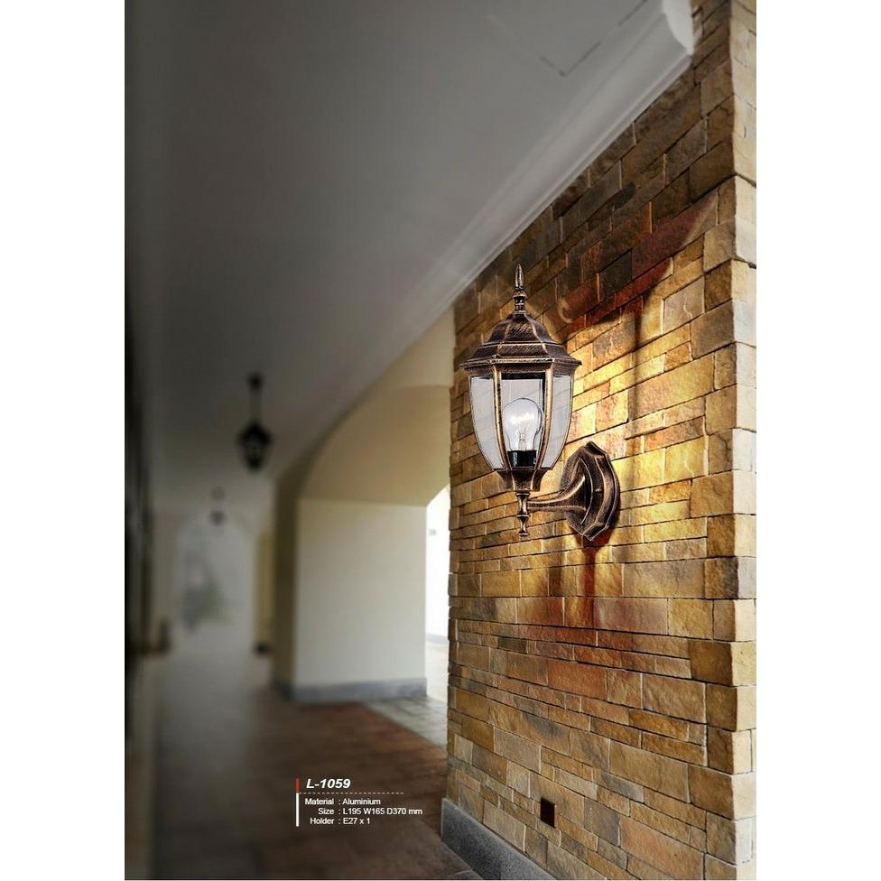 Lampu Dinding taman / Lampu pilar Hias Dekor waterproof outdoor