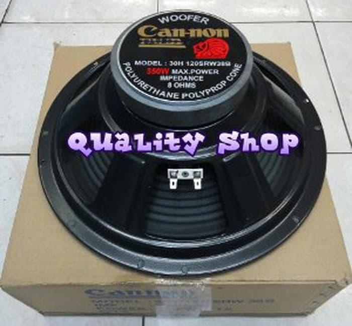 SPEAKER WOOFER CANON 12 inch 350 watt suara bass nya nendang bro sud
