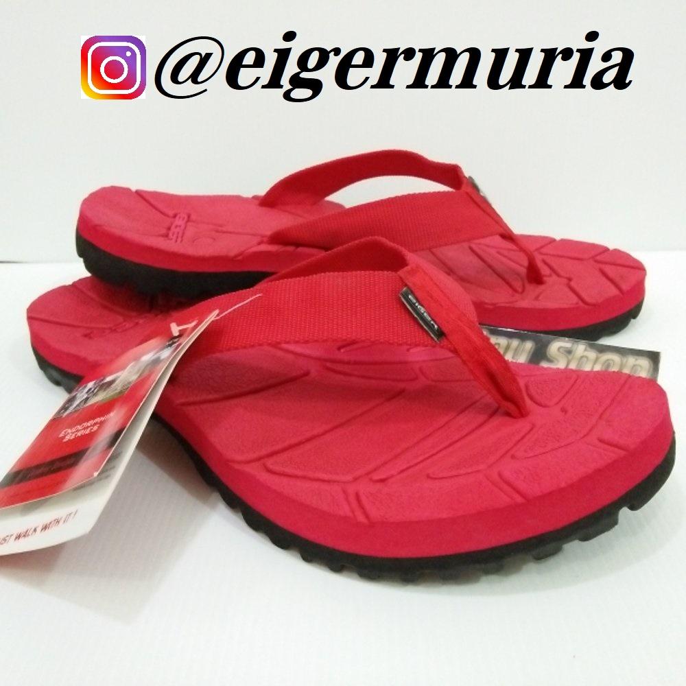 SANDAL JAPIT EIGER MERAH / SANDAL GUNUNG EIGER / SANDAL PENDAKI GUNUNG