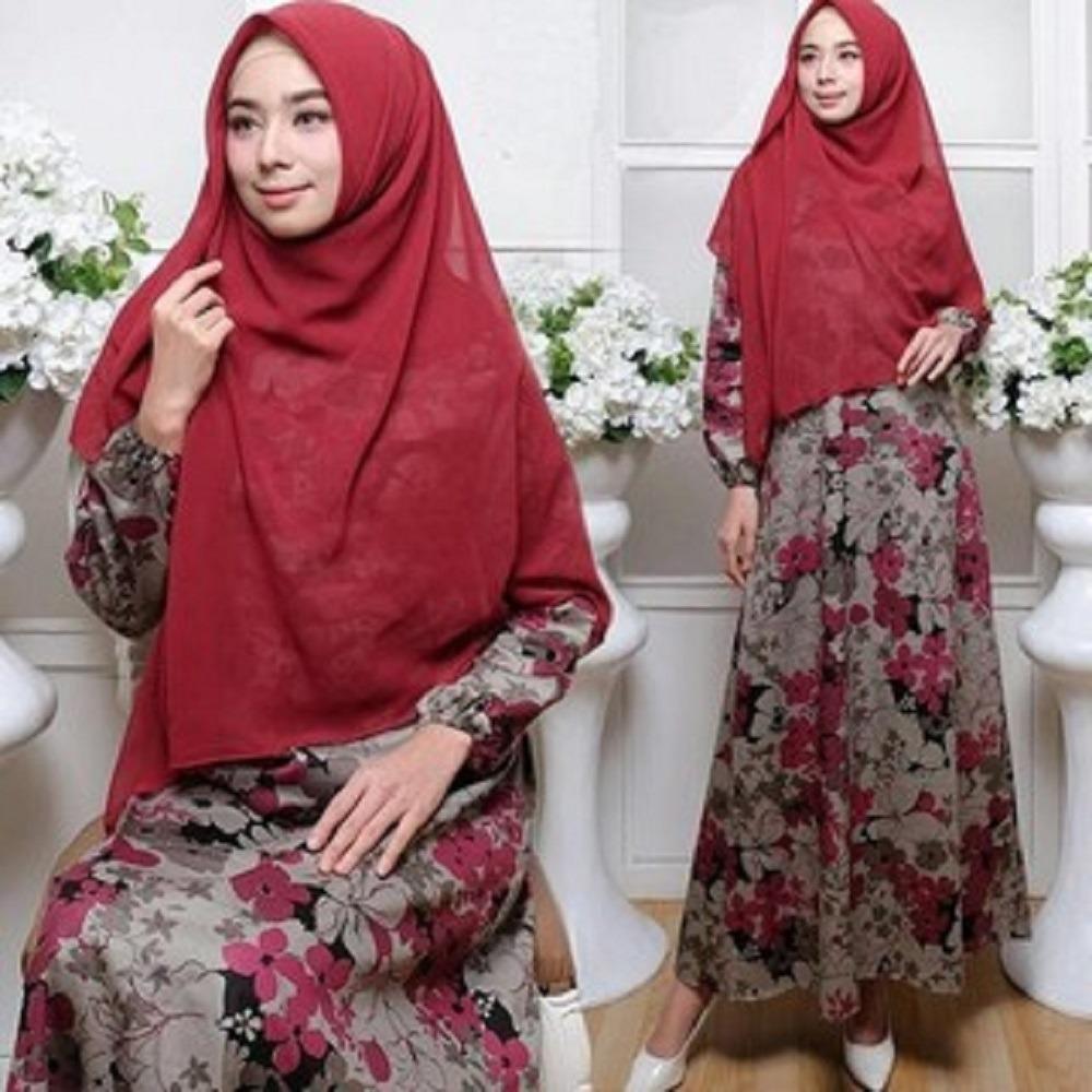 BajuReady 1070 BAJU MUSLIM MAXI MAXY DRESS WANITA CEWEK DEWASA REMAJA KEKINIAN LENGAN PANJANG BUSUI MOTIF BUNGA BAHAN KATUN JEPANG BUSANA PESTA LEBARAN RAMADHAN KONDANGAN GAMIS SYARI PASMINA PHASMINA PASHMINA TERBARU GROSIR MURAH TERMURAH TANAH ABANG