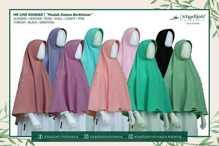 KHIMAR ANAK HK LINE L khadijah A2660