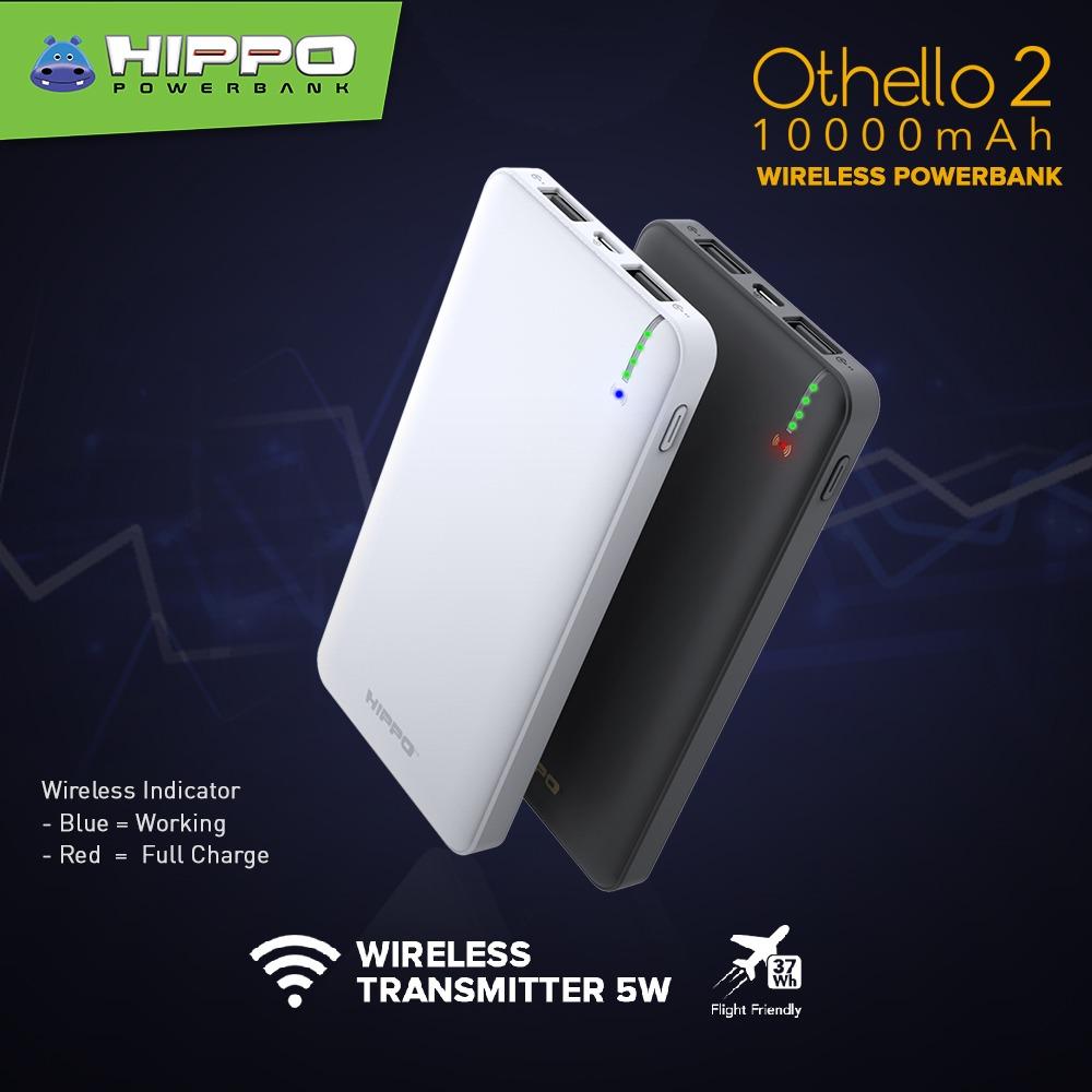 Hippo Power Bank Wireless Othello 2 10000mAh