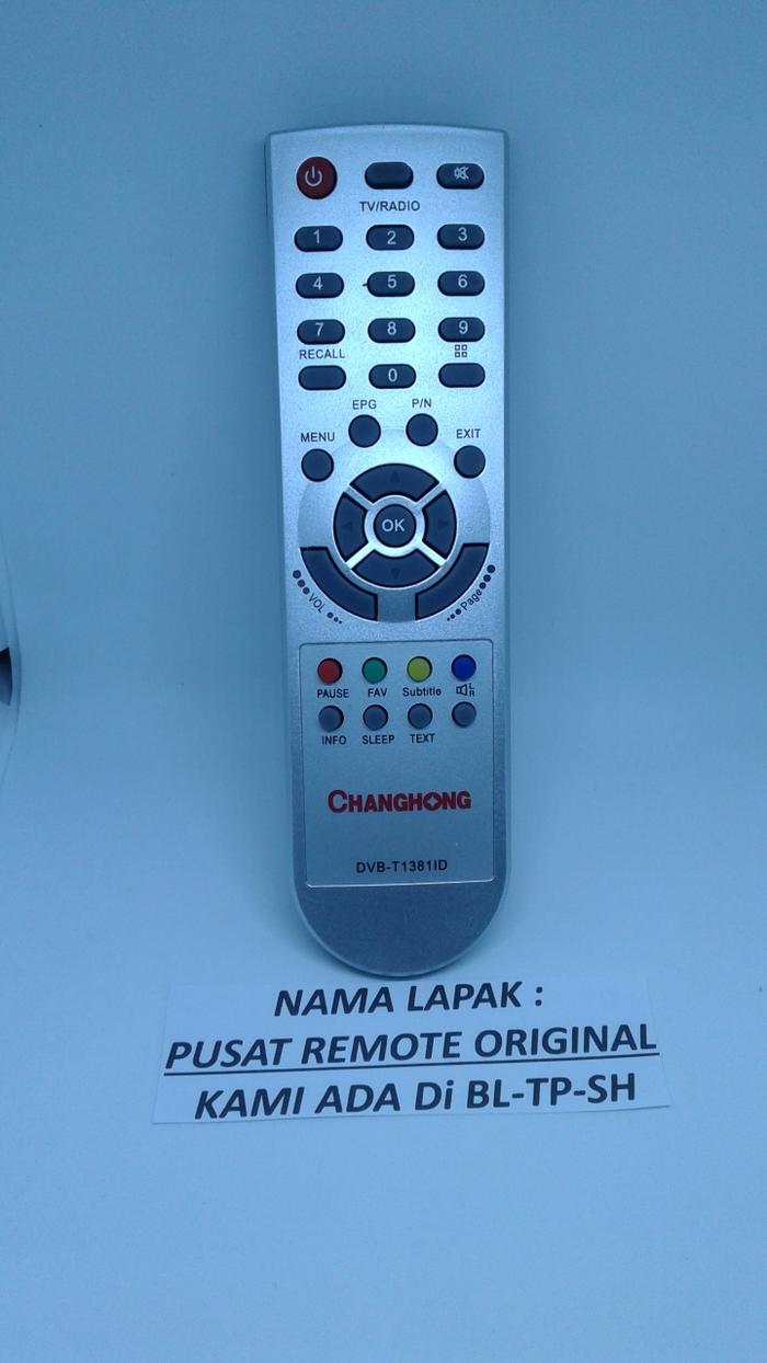 REMOTE REMOT TV CHANGHONG ORIGINAL ASLI TIPE LAMA PUTIH