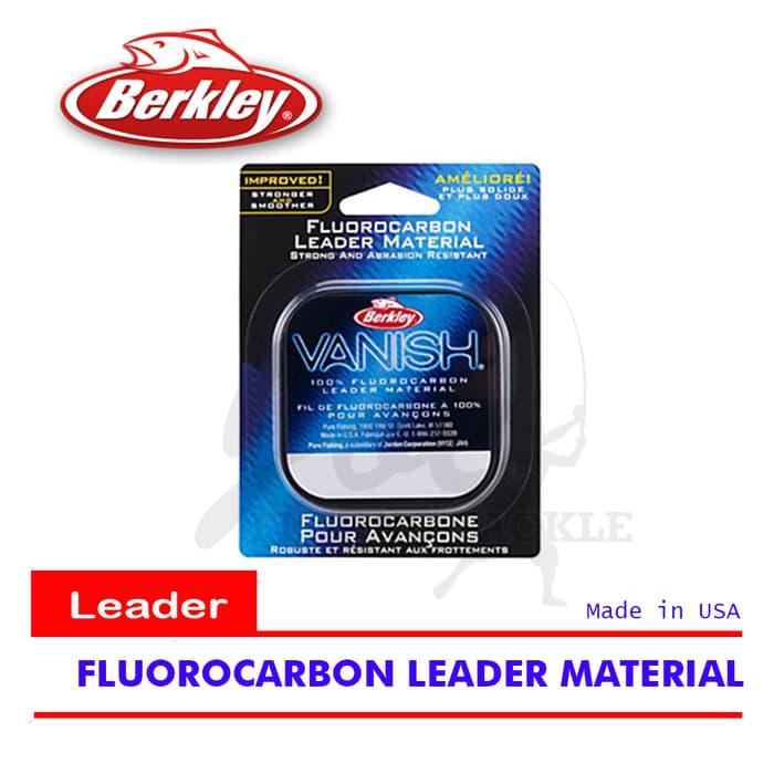 HOT PROMO!!! Berkley Vanish 50lb 25yard 0,76mm Leader Fluorocarbon - Clear - DYzzul
