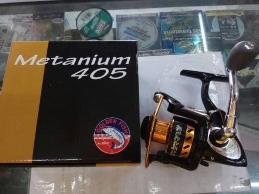 HARGA DISKON!!! reel pancing golden fish metanium 405 - 9bhaLe