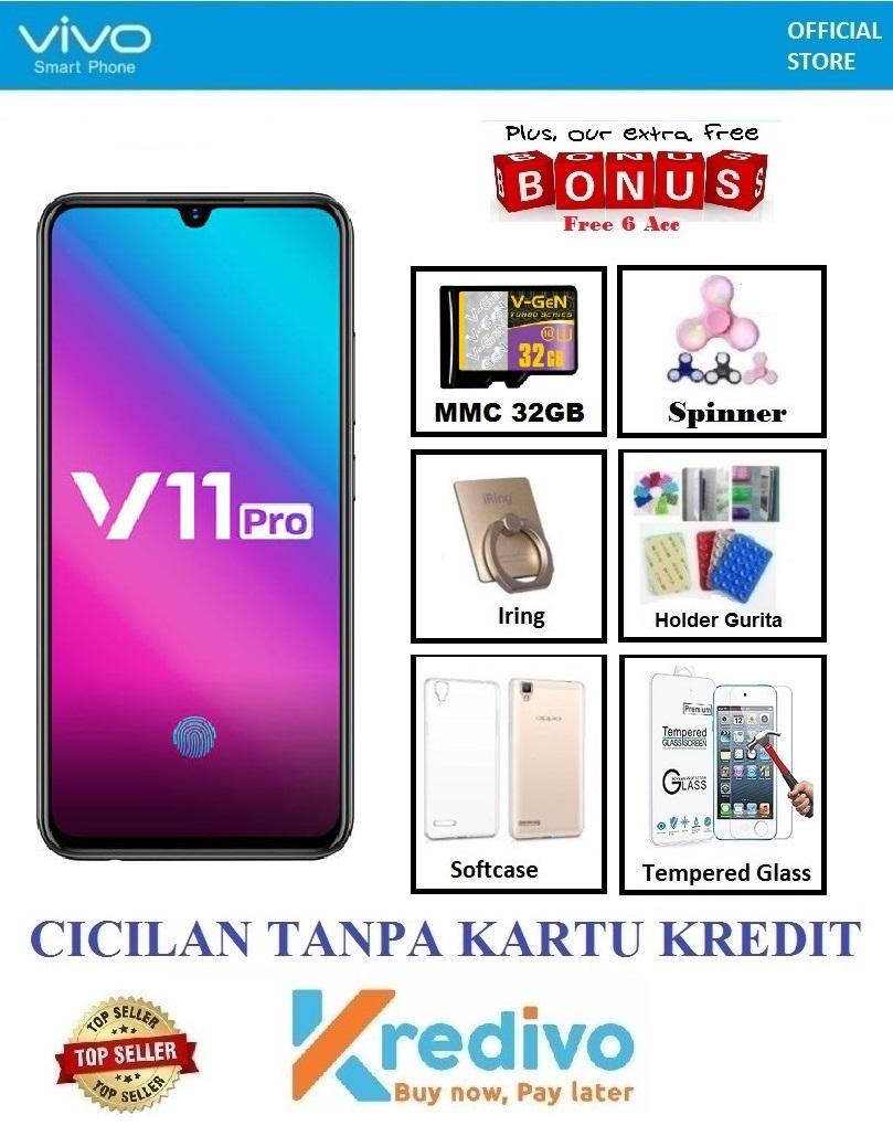 VIVO V11 Pro Ram 6GB/64GB - Cicilan Tanpa Kartu Kredit + Free 6 Item