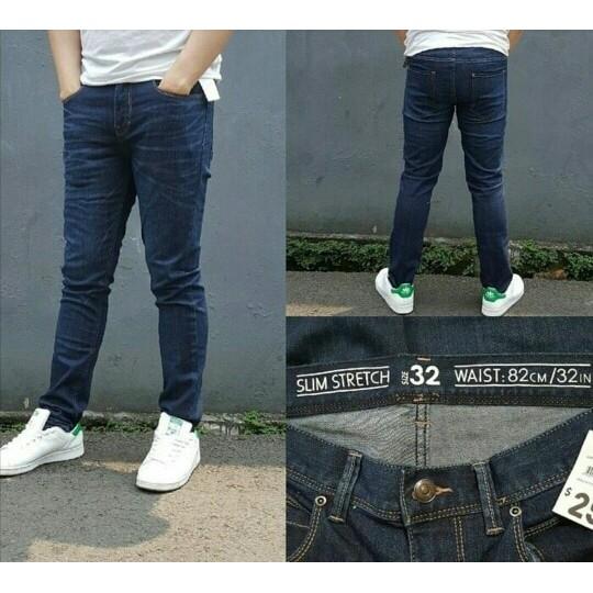 CELANA JEANS GU UNIQLO Slimfit Stretc Original - Y9tpxm