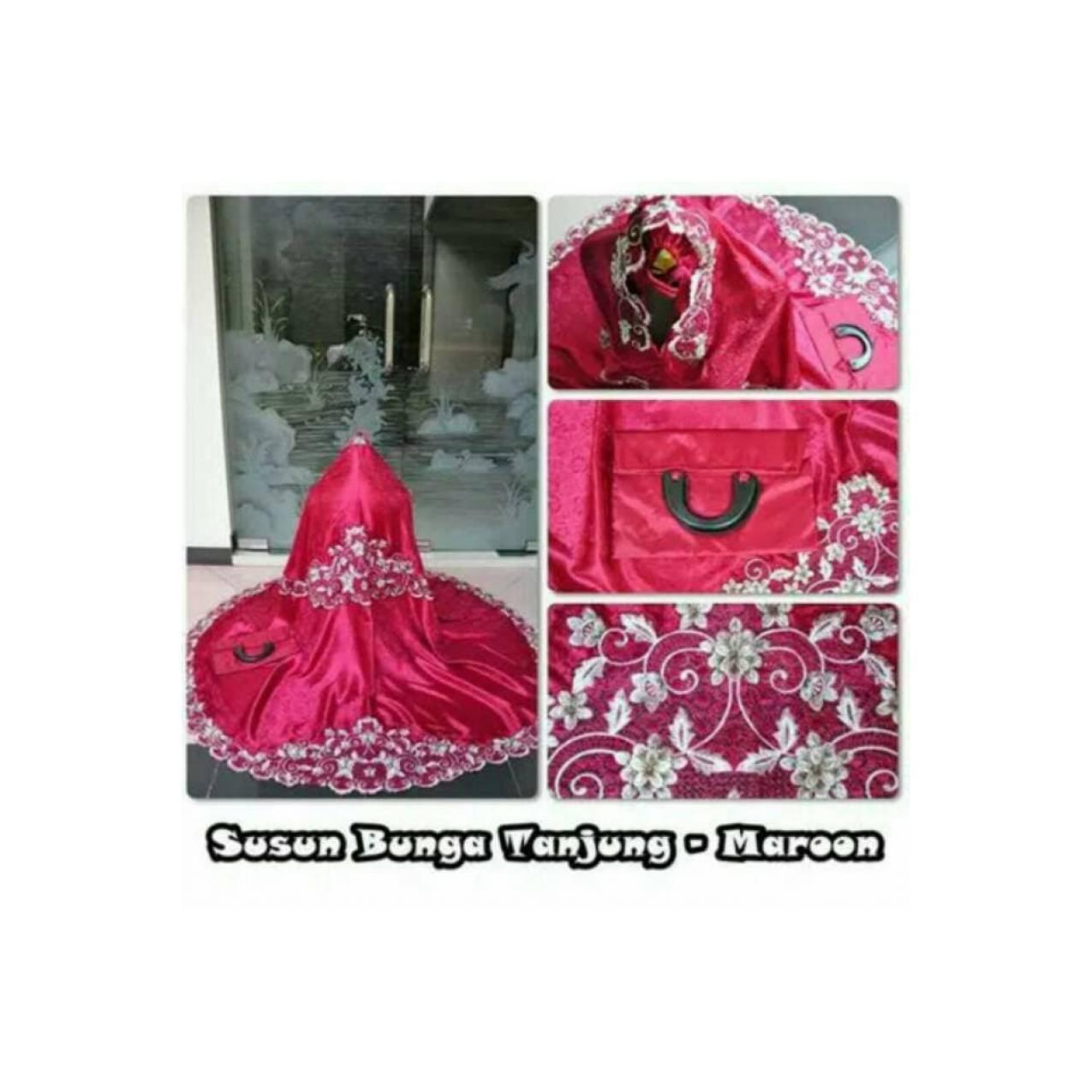 Free Ongkir Mukena Susun Bunga Tanjung Grosir Supplier Reseller Muke