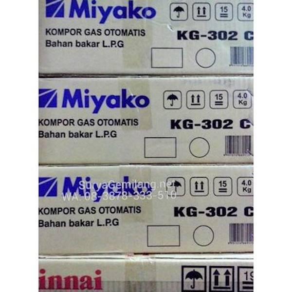 Miyako Kompor Gas 2 Tungku Kg302c Stok Terbatas !!IDR306000. Rp 309.000