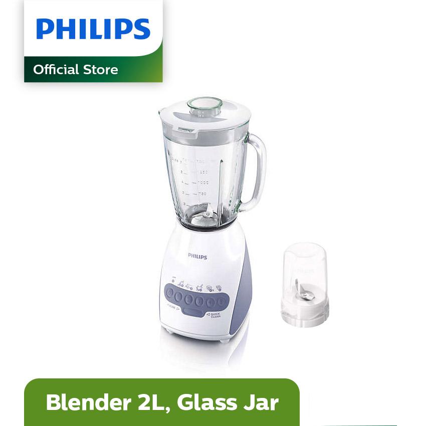 Philips HR 2116 Blender Tango Kaca - Putih