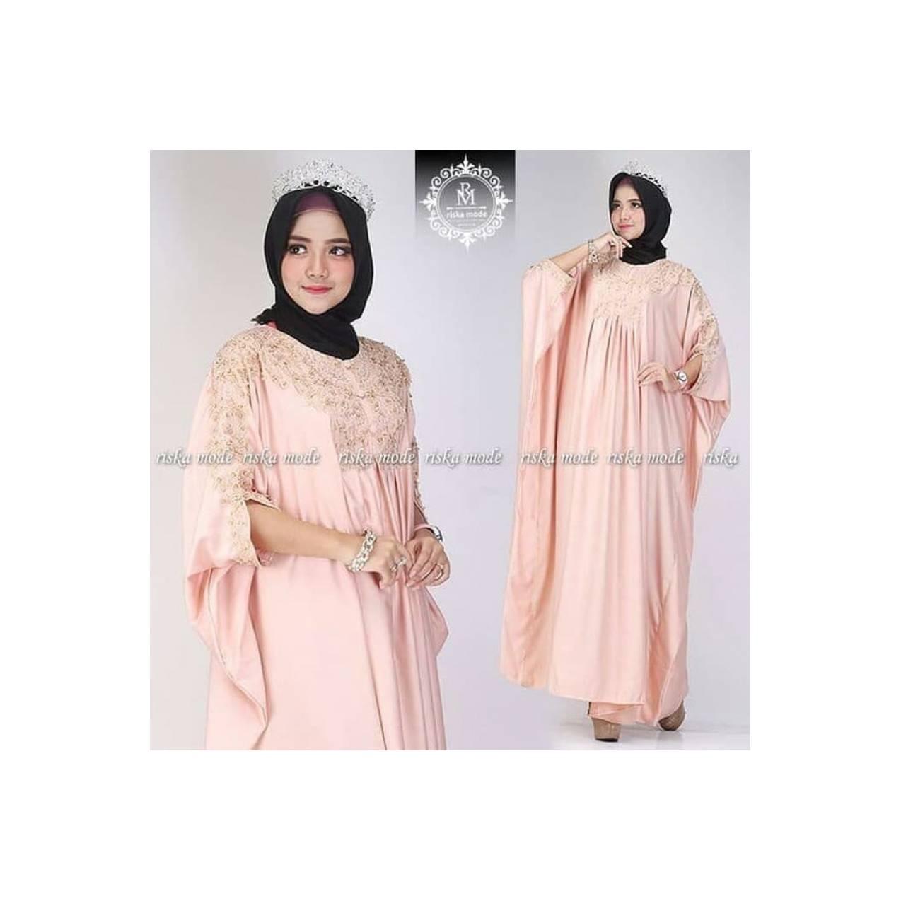 Gamis Kaftan aliyah original by Riska Mode
