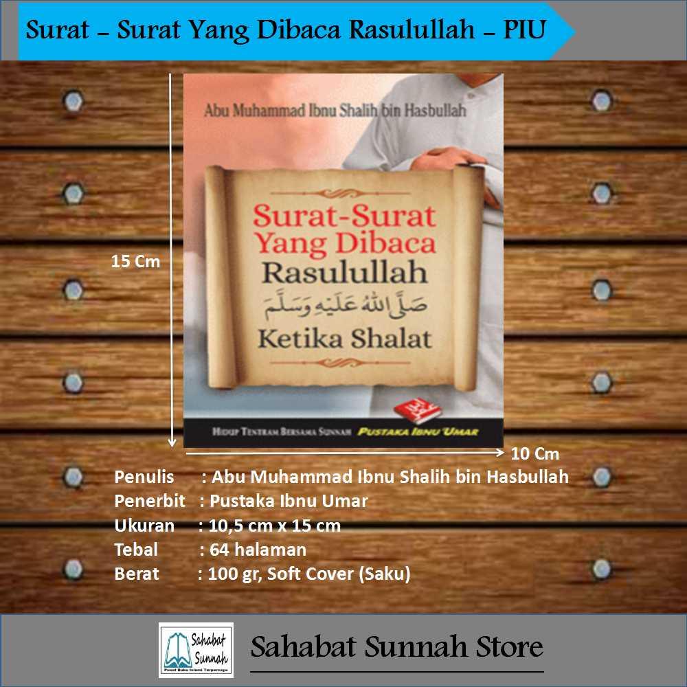 Surat - Surat Yang Di Baca Rasulullah - Pustaka Ibnu Umar