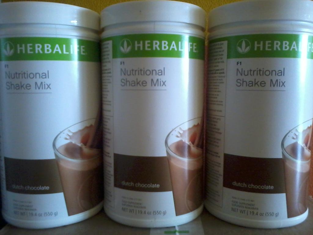 Herbalife Shake Coklat # Pengganti makanan