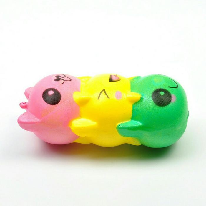 Squishy kucing rainbow best seller / mainan anak