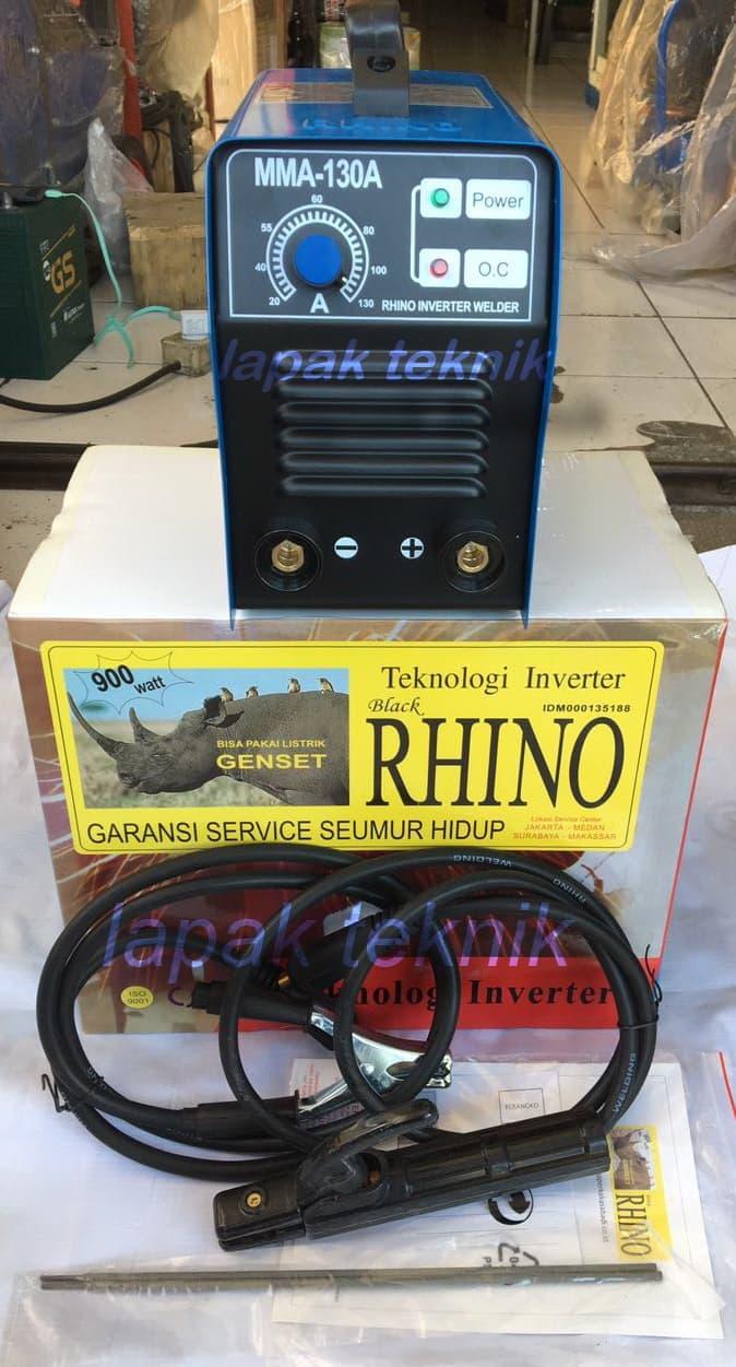 Promo Mesin Las Inverter Travolas Listrik MMA 130 Black Rhino MMA130 Original