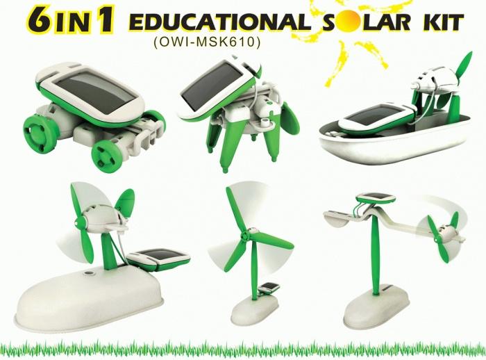 Promo Robot Solar 6 in 1| Edukasi Merakit Robot Mainan
