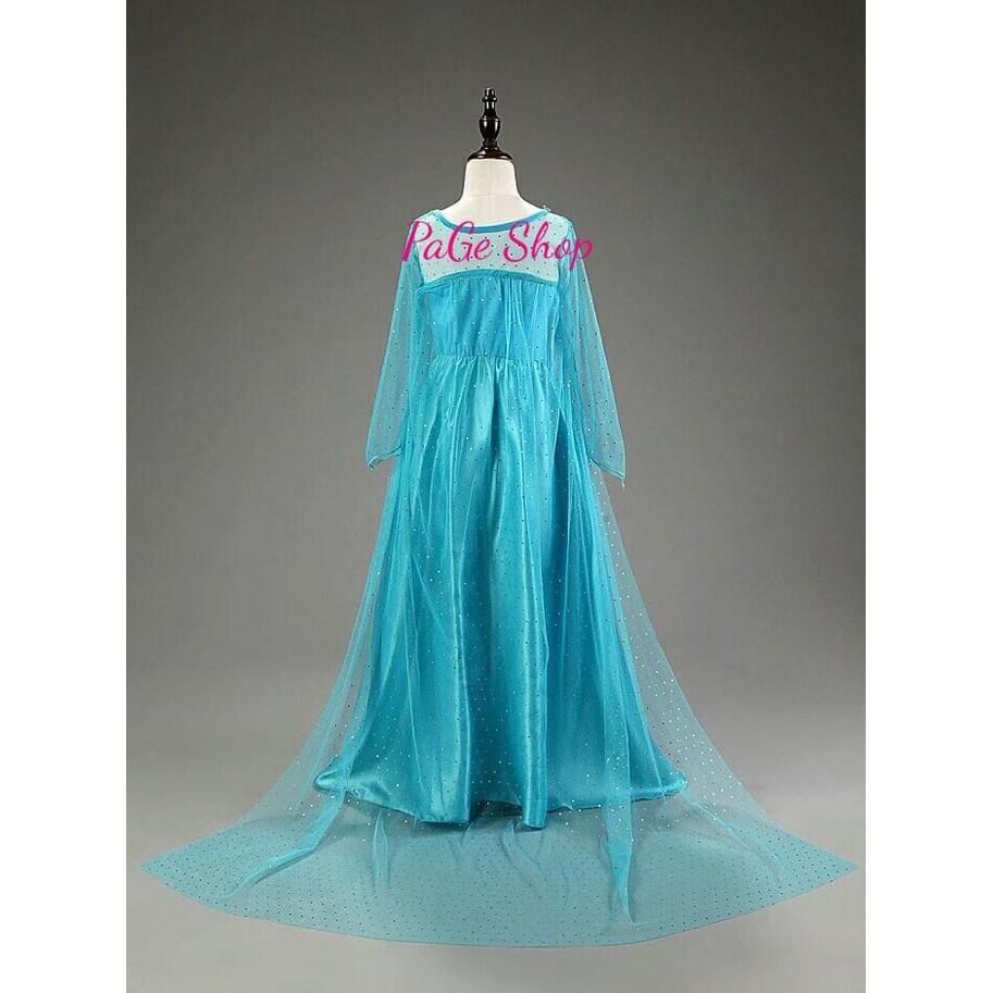 PROMO SALE - GAUN ELSA & ANNA FROZEN / DRESS PESTA ANAK IMPOR F001