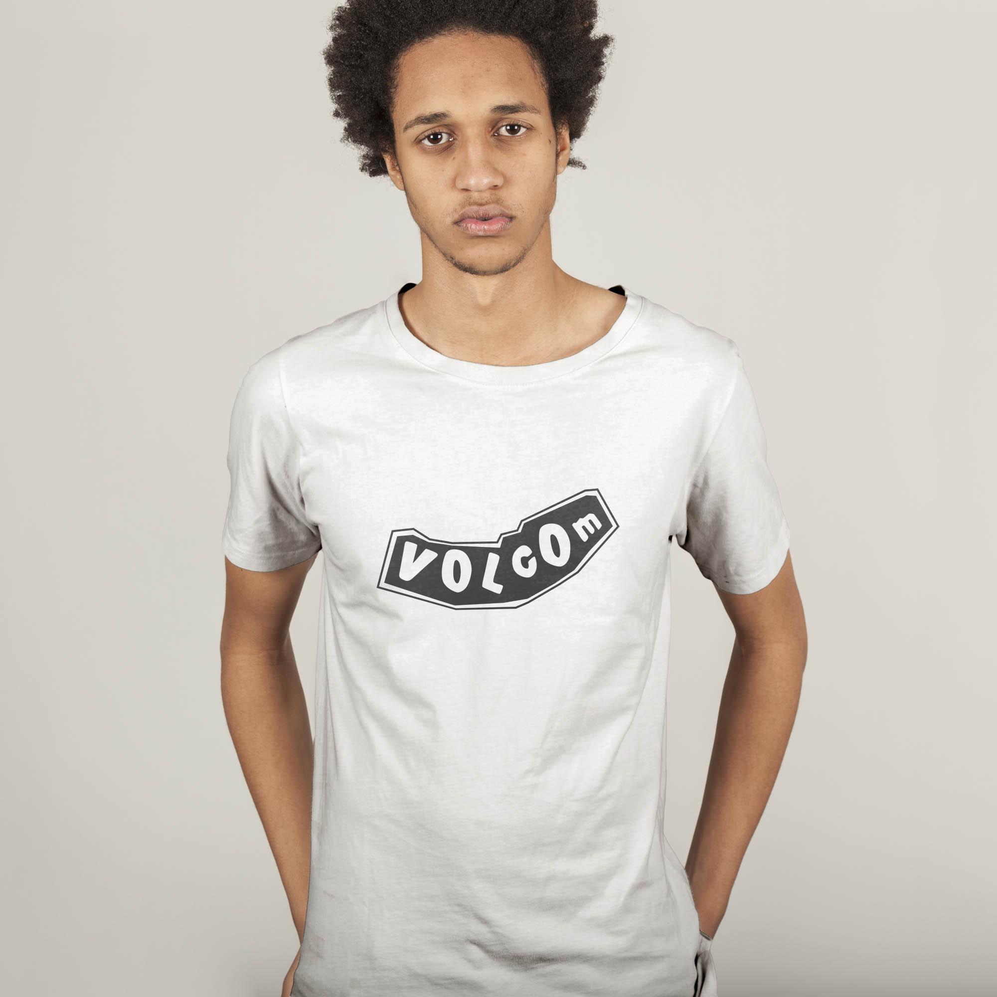 Kaos Distro - Kaos Volcom 1 Merchandise Kekinian Untuk Pria dan Wanita