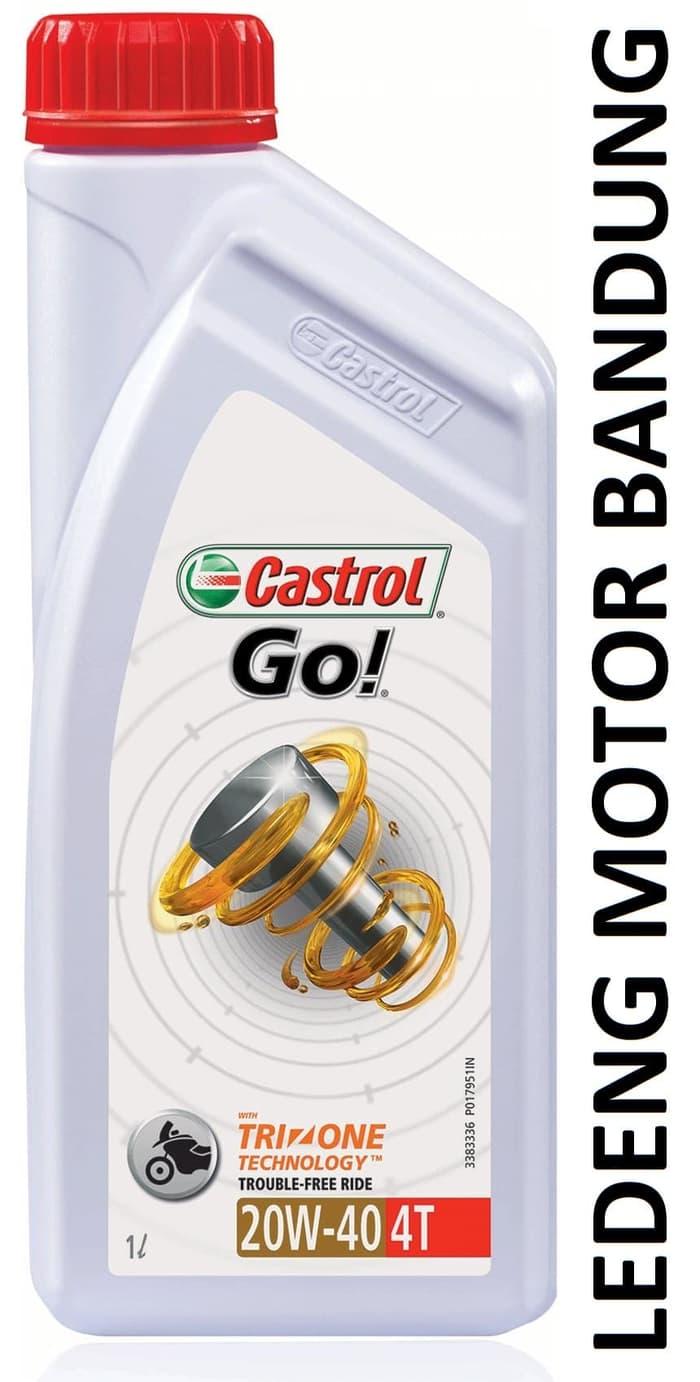 Castrol GO 4T 20w40 1L Oli Motor Sport Honda Yamaha Suzuki Kawasaki