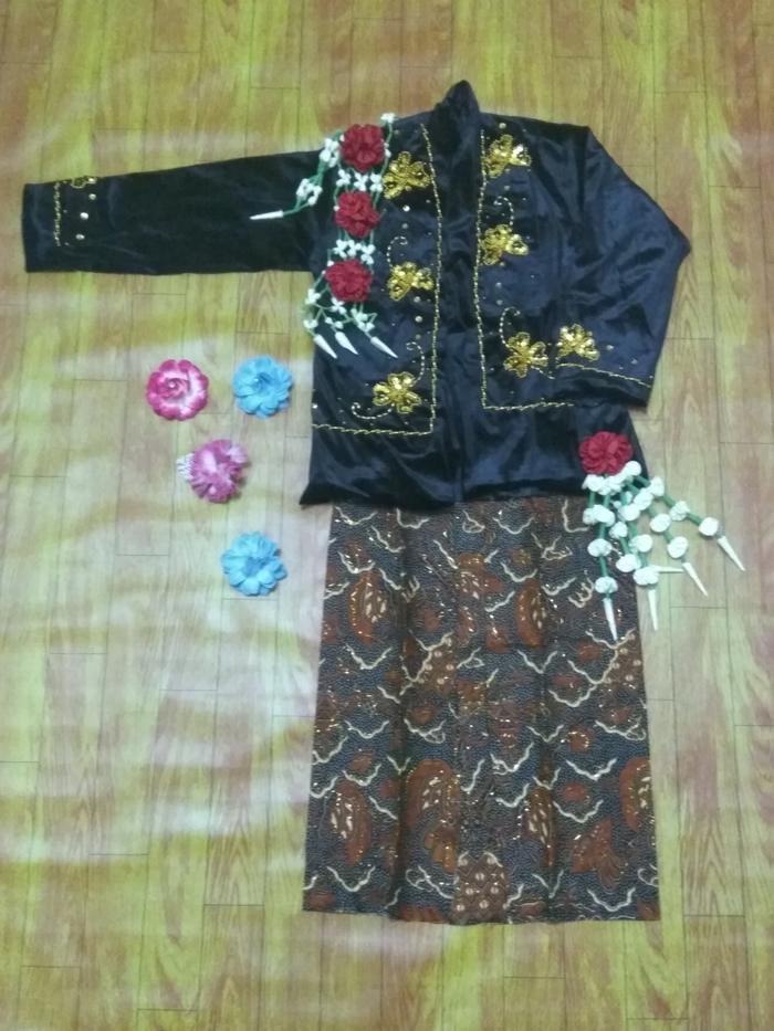 Promo Merdeka!! Baju Karnaval Manten Anak Adat Jawa Putri Keraton Solo Yogyakarta - ready stock