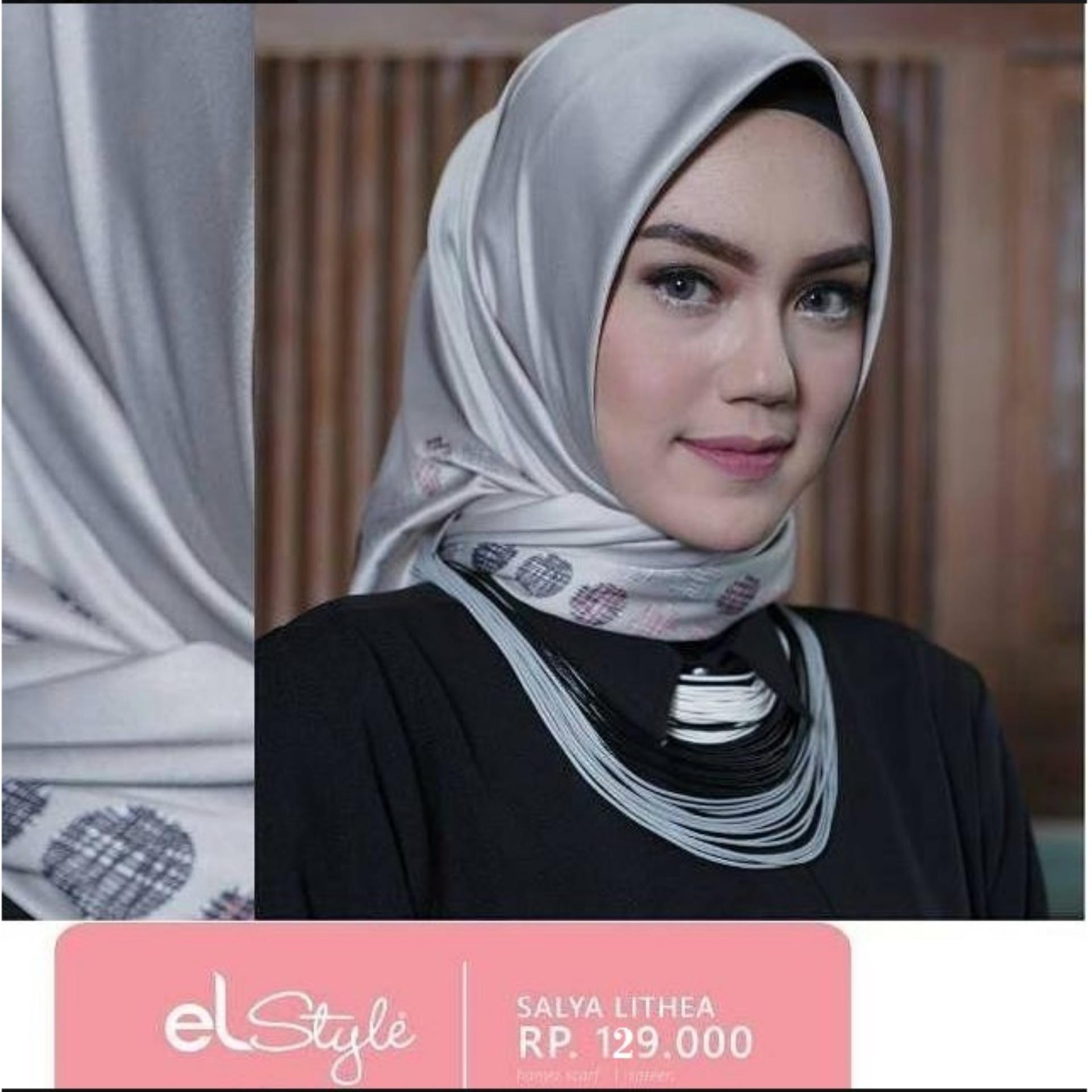 Salya Lithea Hijab Elzatta Dauky Jilbab Segi Empat