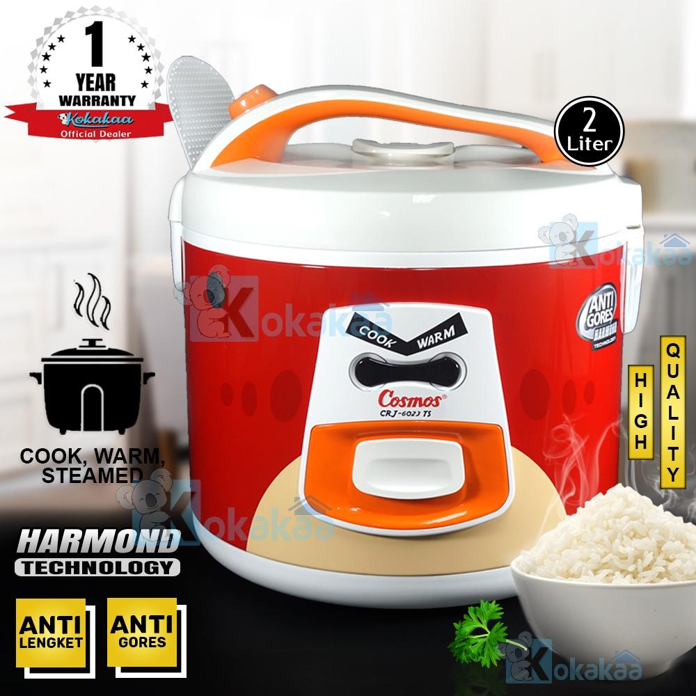 Cosmos Rice Cooker Tongolan Super Magicap 3in1 CRJ-6023 Motif Angry Bird Penanak Nasi Otomatis 2.0 Liter Serbaguna