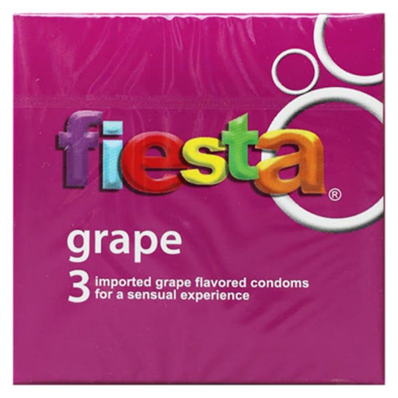 Fiesta Kondom Grape 3S