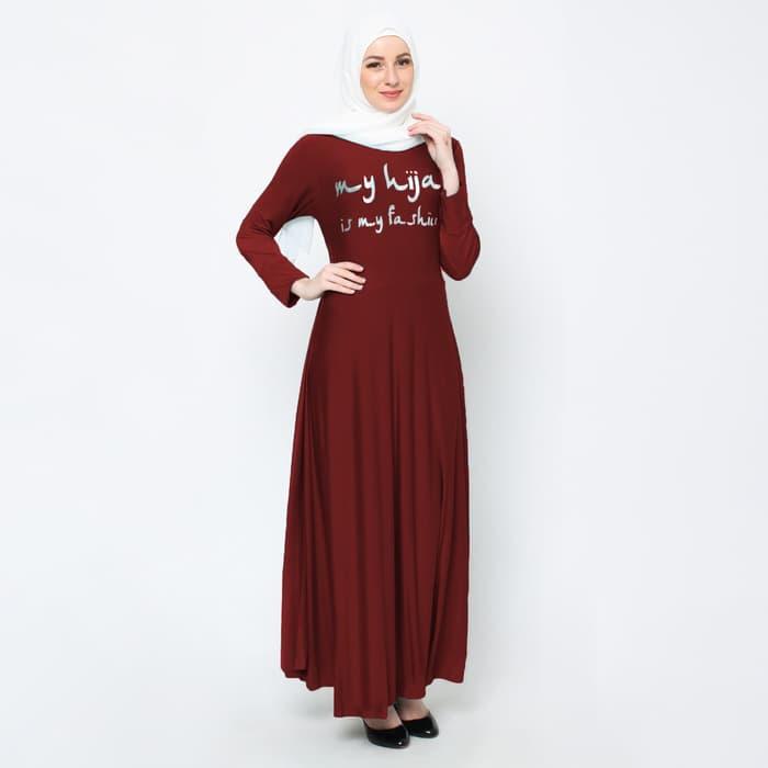 Okechuku Long Dress Gamis Maxi Fashion Muslim Wanita - My Hijab is My Fashion