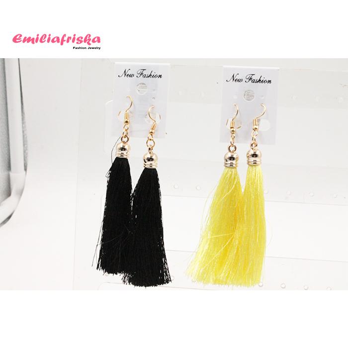 ANTING TASSEL HIJAB PANJANG AKSESORIS KOREA WANITA MURAH WANITA