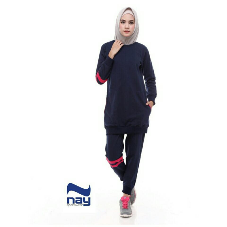 Baju Senam Olahraga Muslimah Kanaya Sport