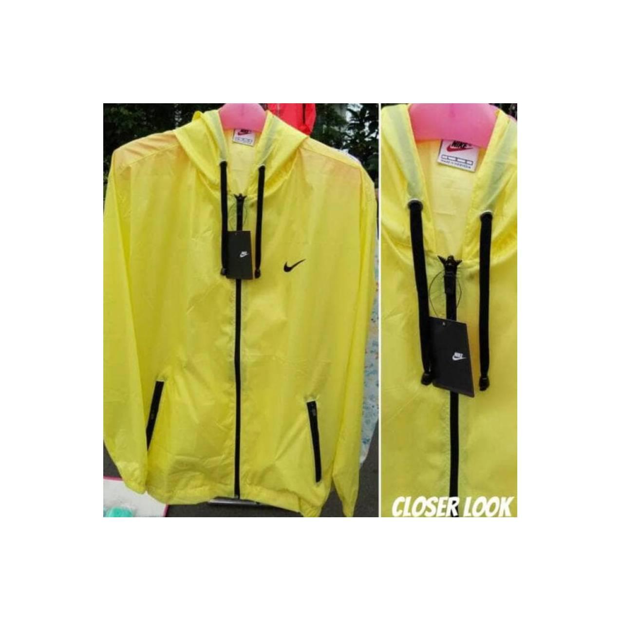 Jual Jaket Running Nike Waterproof Kuning Hot