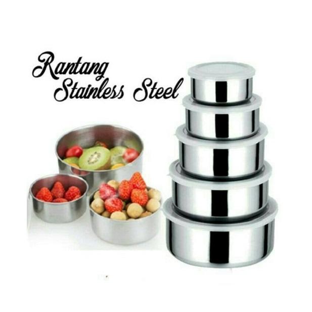 Rantang Stainless 5 Susun 5 In 1 Panci Tempat Nasi