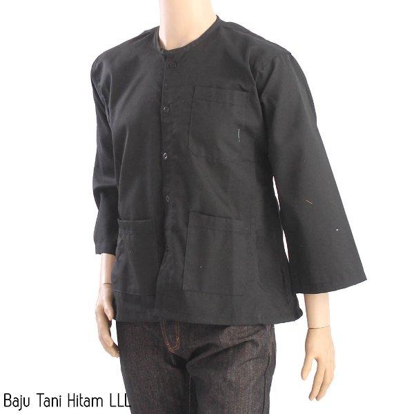 Baju tradisional jawa hitam polos untuk pria size M,L,XL,XXL,XXXL,XXXXL