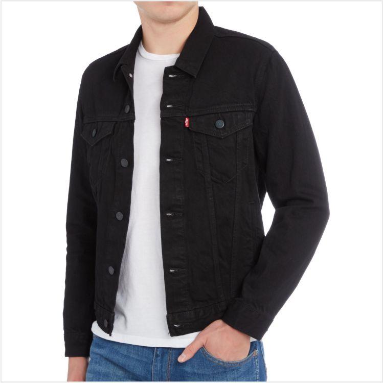 HOT ITEM Jaket Jeans Denim Pria - Snow Wash Blue