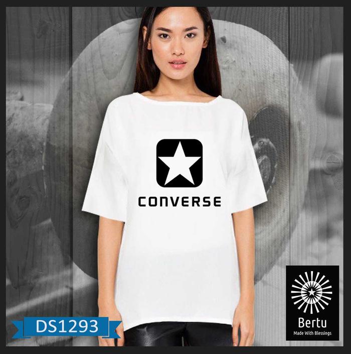 Jual Kaos Cewe Big Size All Converse Kode : DS1293