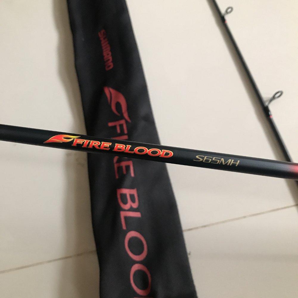 Joran Shimano fire blood S 65 Mh- 195 cm TERBARU BOS PANCING zerya_fishing