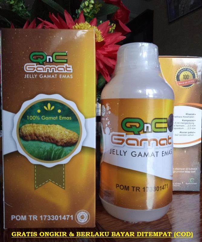 QnC Jelly Gamat Asli Berlegalitas Resmi BPOM RI TR173301471