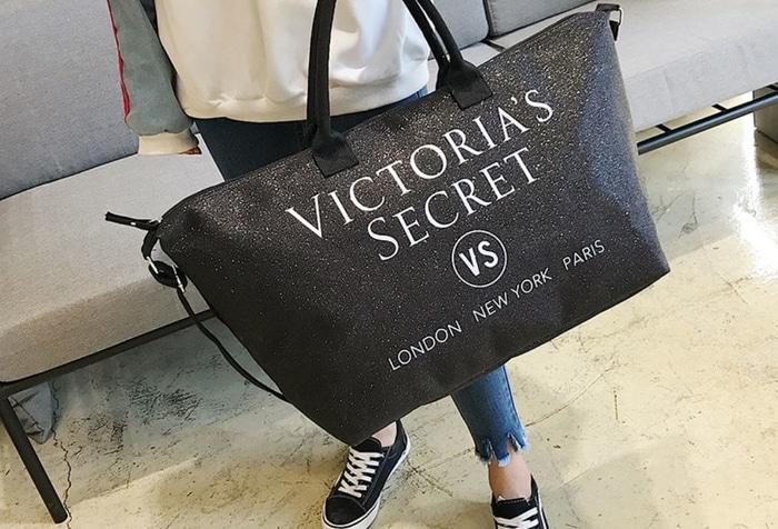 DISKON TAS VICTORIA SECRET- HAND BAG GLITTERY