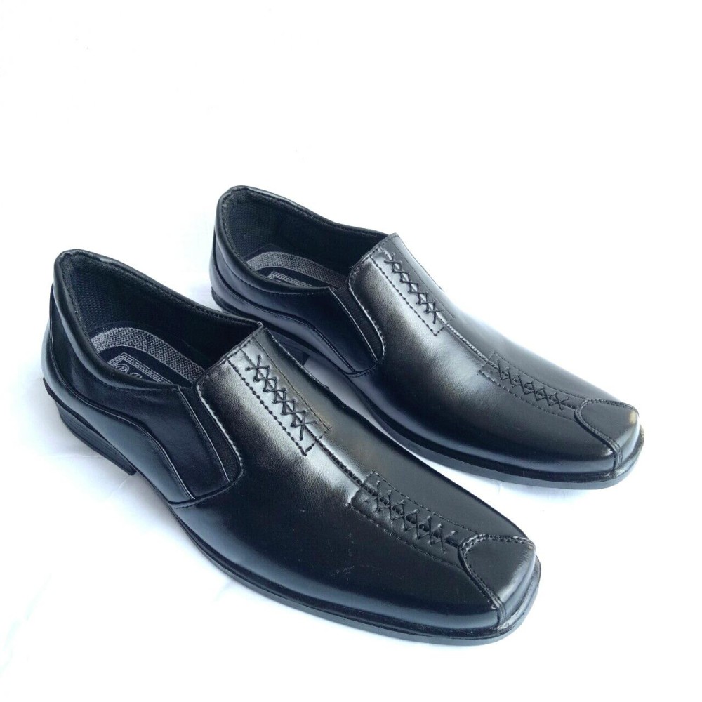 Mandiens Sepatu Formal Kerja Pantofel Pria Slip On P.RED.03