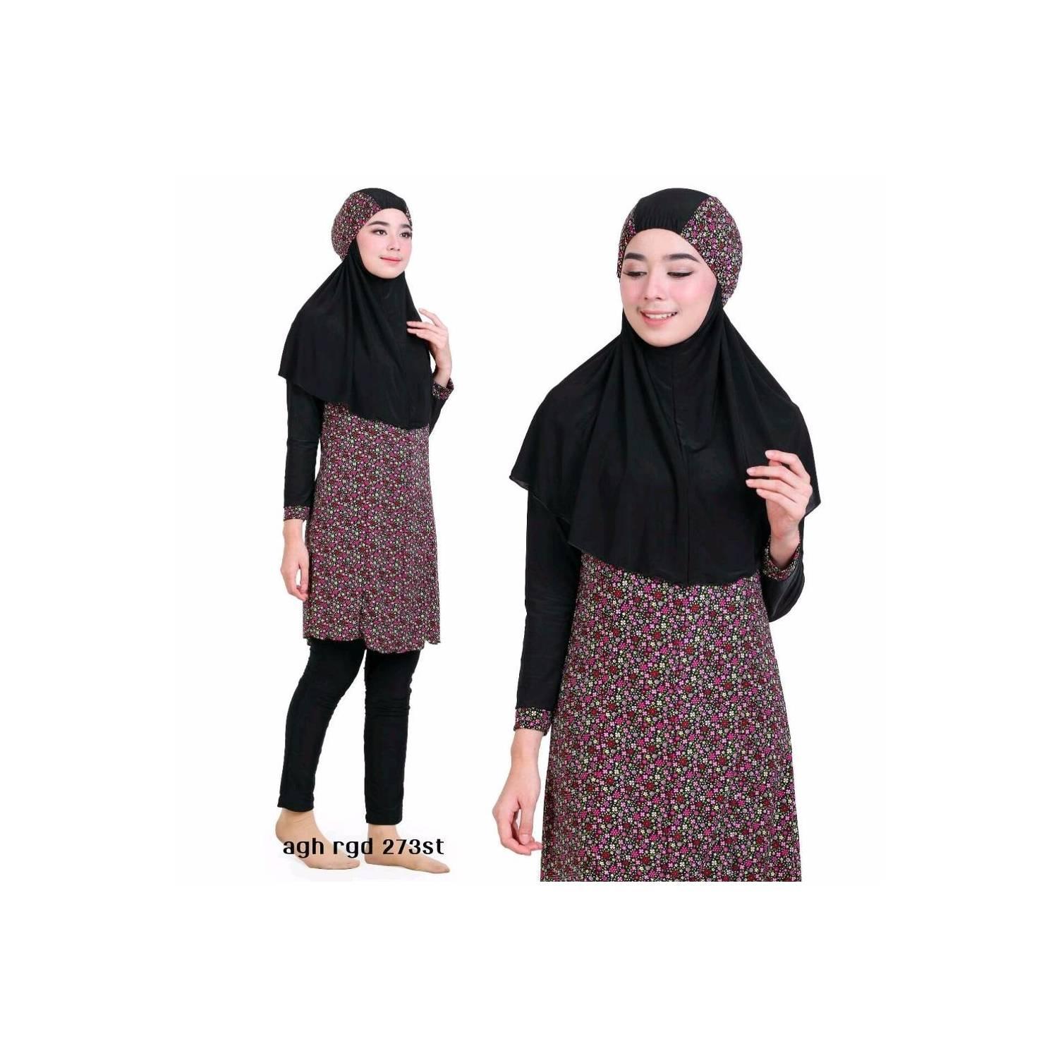 size M Baju renang wanita muslimah syari Murah Limited